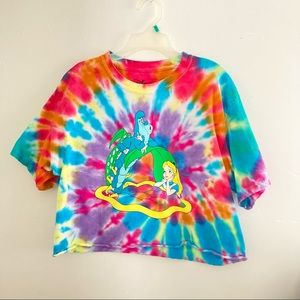 Alice In Wonderland Tie Dye Shirt
